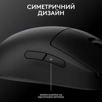 Миша бездротова Logitech G Pro 2 Lightspeed Black (910-007295) 530350 фото