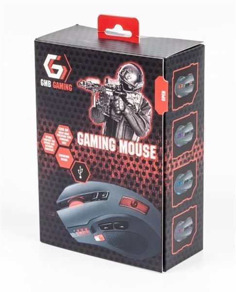 Миша Gembird MUSG-004 Black, Grey USB 190370 фото