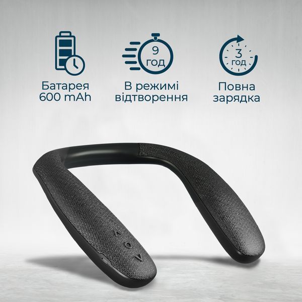 Акустична система Promate Hook 6W Black 541496 фото