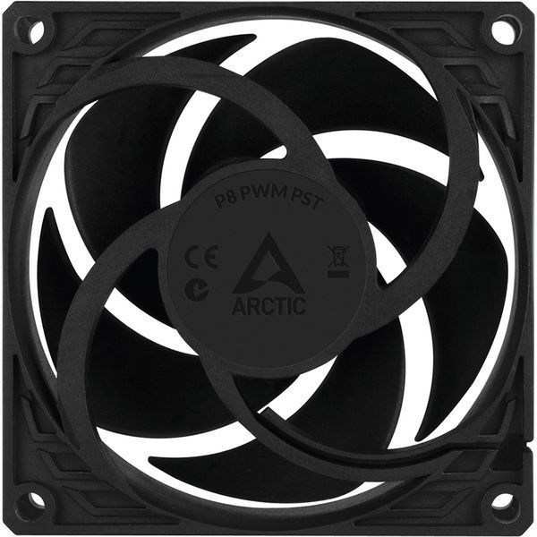 Вентилятор Arctic P8 PWM PST Black (ACFAN00150A) 466811 фото