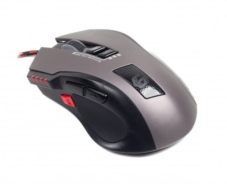 Миша Gembird MUSG-004 Black, Grey USB 190370 фото