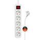 Фільтр живлення СolorWay (CW-PSEA55W) 5 розеток, 5м, White 456620 фото 1