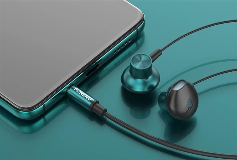 Гарнітура Foneng T63 Half in-ear metal music earphone (T63-E-HIE-MM) 488451 фото