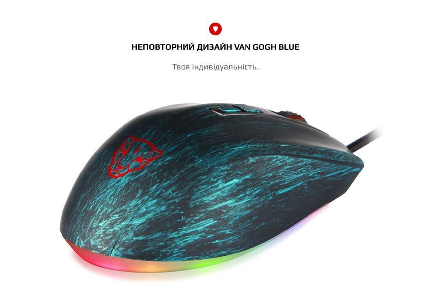Миша Motospeed V60 Van Gogh Blue (mtv60van) 230519 фото