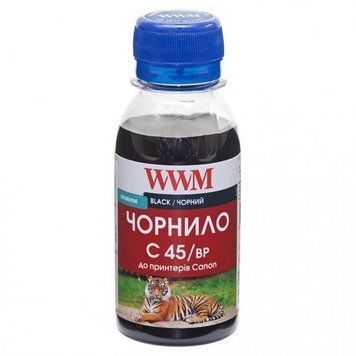 Чорнило WWM Canon PG-440/PG-445/PGI-450Bk (Black Pigment) (C45/BP-2) 100г 220524 фото