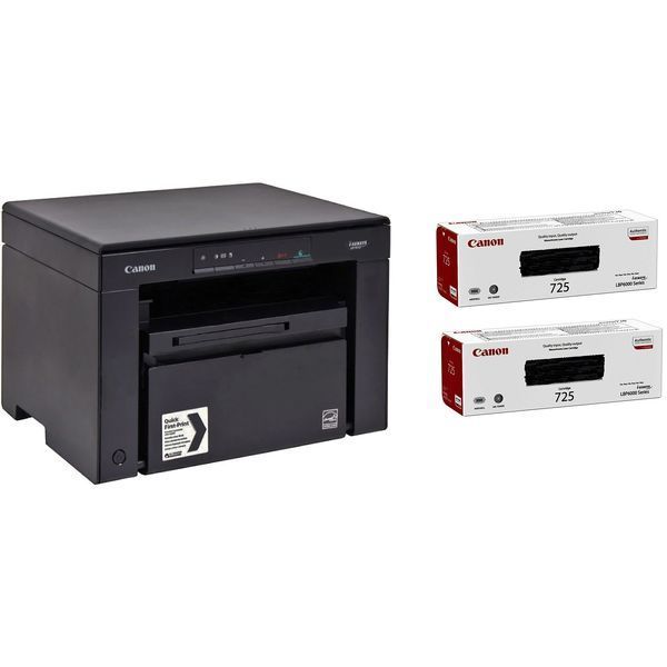 Багатофункціональний пристрій А4 ч/б Canon i-Sensys MF3010 + картриджи 2xCRG725 (5252B034AA) 266008 фото
