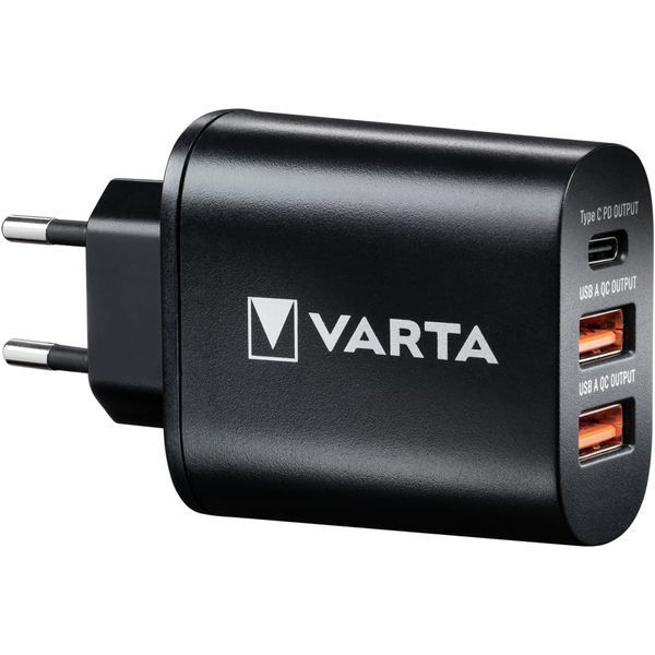 Зарядний пристрій Varta Wall Charger 38W Black (57958101401) 478658 фото