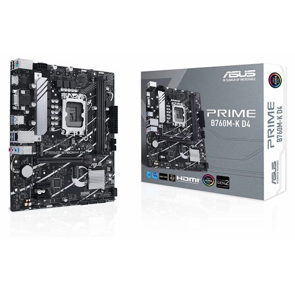 Материнська плата Asus Prime B760M-K D4 Socket 1700 445303 фото