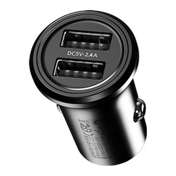 Автомобільний зарядний пристрій Proda Paul PD-C27 (2USB 2.4A) Black (PD-C27-BK) 467532 фото