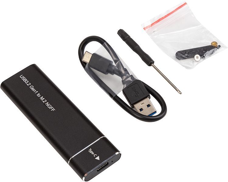 Зовнішня кишеня PowerPlant для SSD M.2 SATA USB3.2 (HC380305) 550031 фото