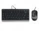 Комплект (клавіатура, миша) A4Tech Fstyler F1110 Grey USB 511457 фото 1