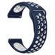 Ремінець BeCover Nike Style для Samsung Galaxy (20mm)/Watch 5/ Watch 4 40/44mm/Watch 4 Classic 42mm/Watch Active/Active 2 40/44mm/Watch 3 41mm/Gear S2/Classic/Gear Sport Blue-White (705698) 348668 фото 2