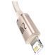Кабель Baseus Crystal Shine USB - Lightning (M/M), 2.4A, 2 м Pink (CAJY001204) 547458 фото 2