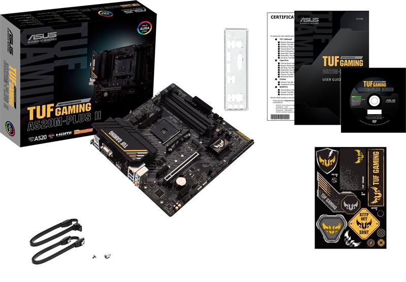 Материнська плата Asus TUF Gaming A520M-Plus II Socket AM4 424451 фото