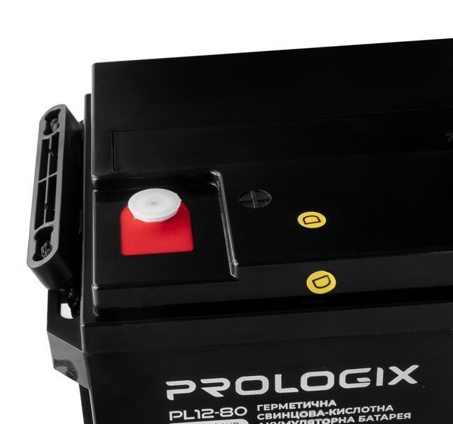 Акумуляторна батарея Prologix 12V 80AH (PL12-80) AGM 513928 фото