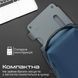 Охолоджуюча пiдставка для ноутбука Promate DeskMate-7 Grey 480372 фото 6