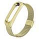 Ремінець BeCover Metal для Xiaomi Mi Band 4/3 Gold (704653) 324442 фото 1
