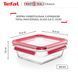 Форма універсальна з кришкою Tefal MasterSeal glass 0.8 л (N1041410) 520402 фото 5