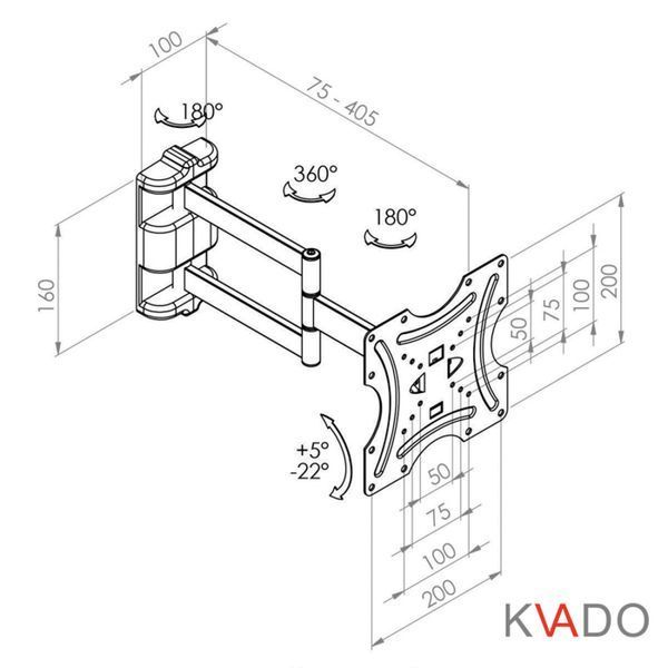 Кронштейн КВАДО К-42 106757 фото