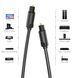 Кабель оптоволоконний Vention Optical Toslink, 1 m, Black (BAEBF) 291013 фото 5