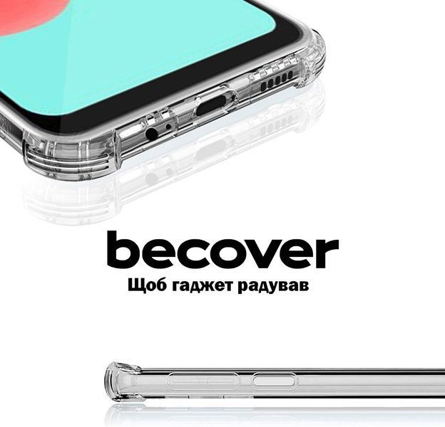 Чохол-накладка BeCover Anti-Shock для Motorola Moto G75 Clear (712781) 551447 фото
