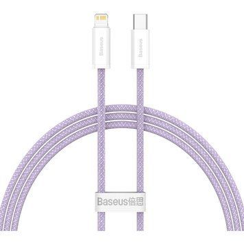 Кабель Baseus Dynamic USB Type-C - Lightning (M/M), 20W, 2 м Purple (CALD000105) 547504 фото
