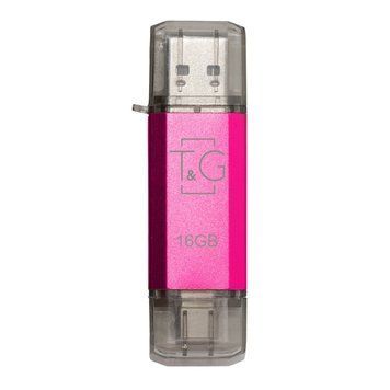 Флеш-накопичувач USB 16GB Type-C T&G 009 Star Series Fuchsia (TG009TC-16GFC) 556924 фото