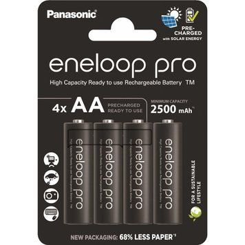 Акумулятори Panasonic Eneloop AA/HR06 NI-MH 2500 mAh BL 4 шт 553058 фото