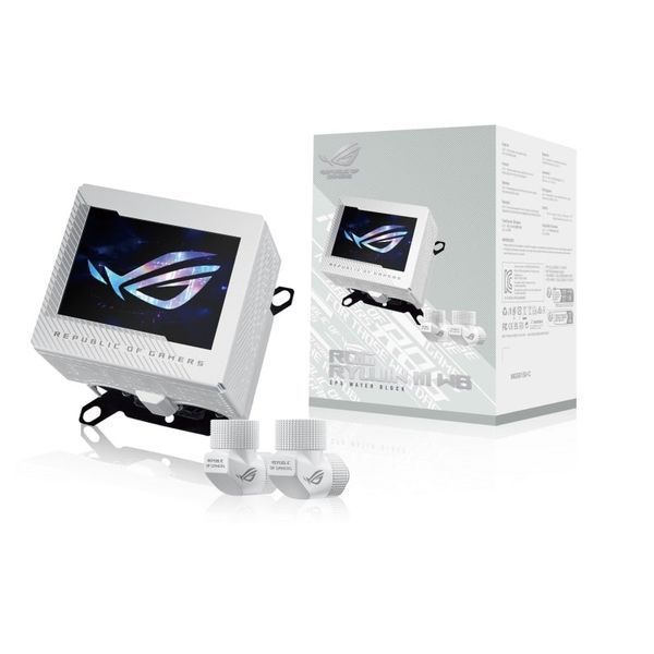Водоблок Asus ROG Ryujin III WB White Edition (90RC00V2-M0UAY0) 533668 фото