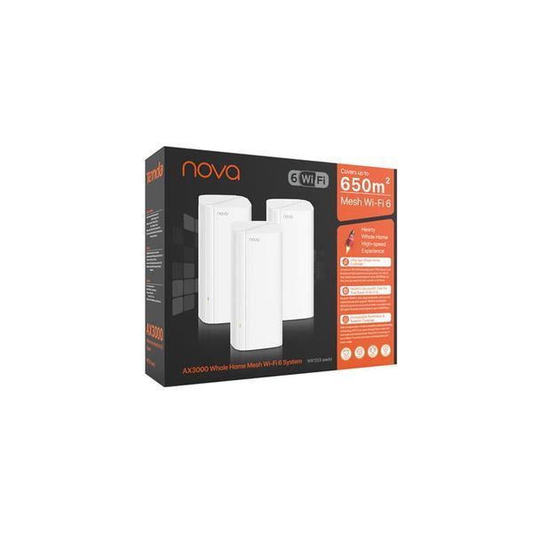 WiFi Mesh система Tenda MX12 (3-pack) 453619 фото