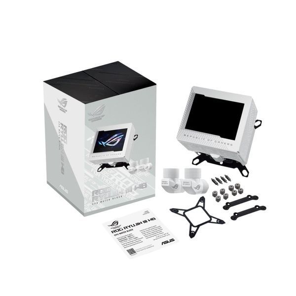 Водоблок Asus ROG Ryujin III WB White Edition (90RC00V2-M0UAY0) 533668 фото