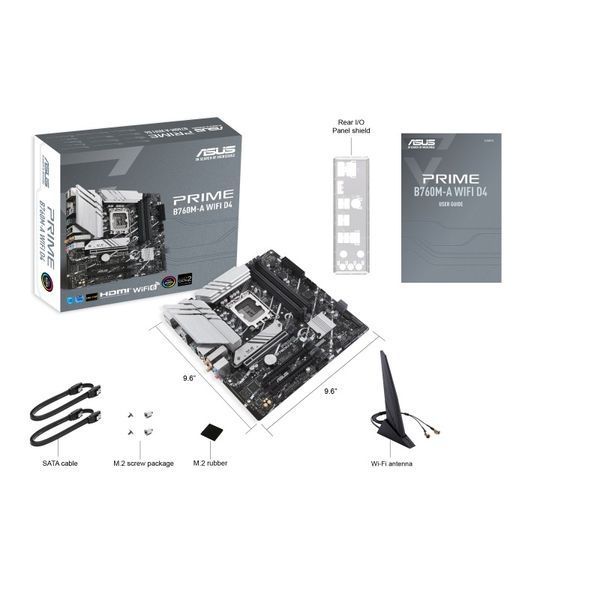 Материнська плата Asus Prime B760M-A WiFi D4 Socket 1700 445309 фото