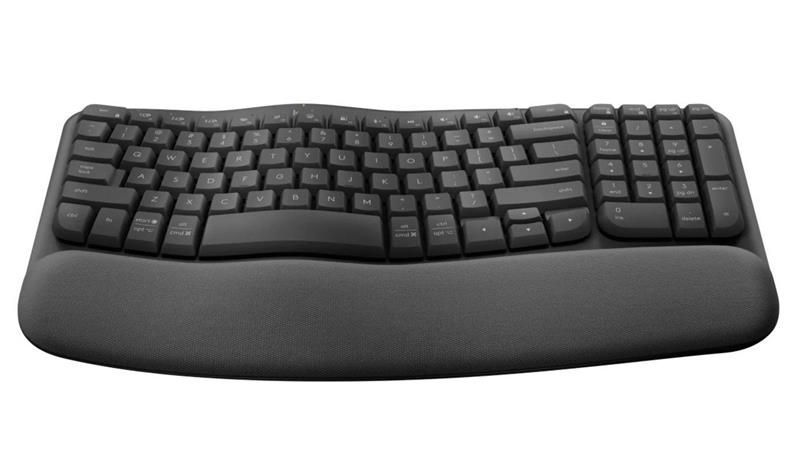Клавiатура бездротова Logitech Wave Keys Wireless Graphite (920-012304) 512590 фото