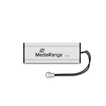 Флеш-накопичувач USB3.0 16GB MediaRange Black/Silver (MR915) 478923 фото