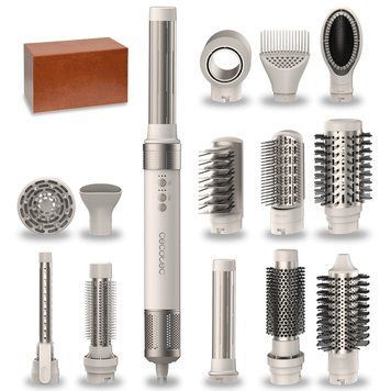 Стайлер Cecotec Bamba CeramicCare 14in1 AirGlam Champagne (CCTC-00252) 557091 фото