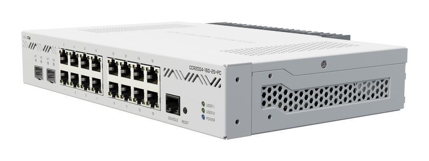 Маршрутизатор MikroTik CCR2004-16G-2S+PC 406411 фото