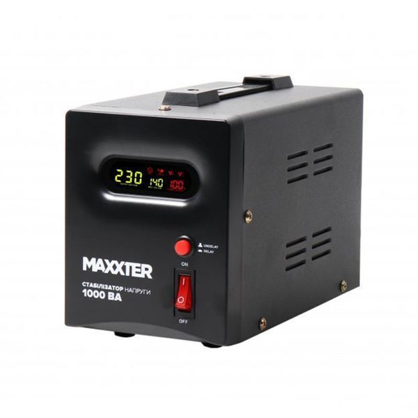 Стабілізатор Maxxter MX-AVR-S1000-01 1000VA 245957 фото