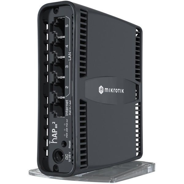 Бездротовий маршрутизатор MikroTik hAP AX2 (C52iG-5HaxD2HaxD-TC) 426287 фото