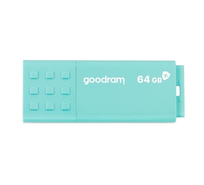 Флеш-накопичувач USB3.2 64GB Goodram UME3 Care Green (UME3-0640CRR11) 372319 фото