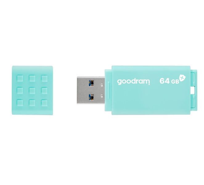 Флеш-накопичувач USB3.2 64GB Goodram UME3 Care Green (UME3-0640CRR11) 372319 фото