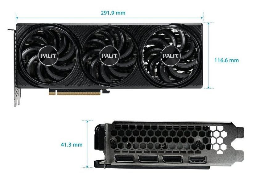 Відеокарта GF RTX 5070 12GB GDDR7 Infinity 3 OC Palit (NE75070S19K9-GB2050S) 547571 фото