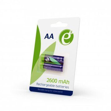 Аккумулятор EnerGenie AA/HR6 NI-MH 2600 mAh BL 2 шт 492717 фото