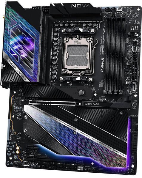 Материнська плата ASRock X870E Nova WiFi Socket AM5 531135 фото