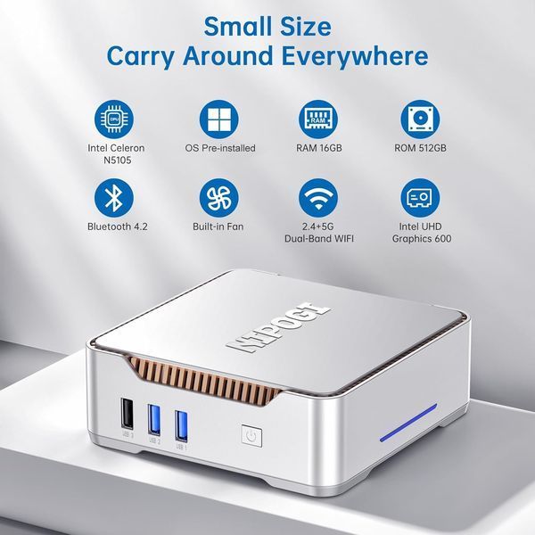 Неттоп NiPoGi GK3 Pro (665878528416) 533958 фото