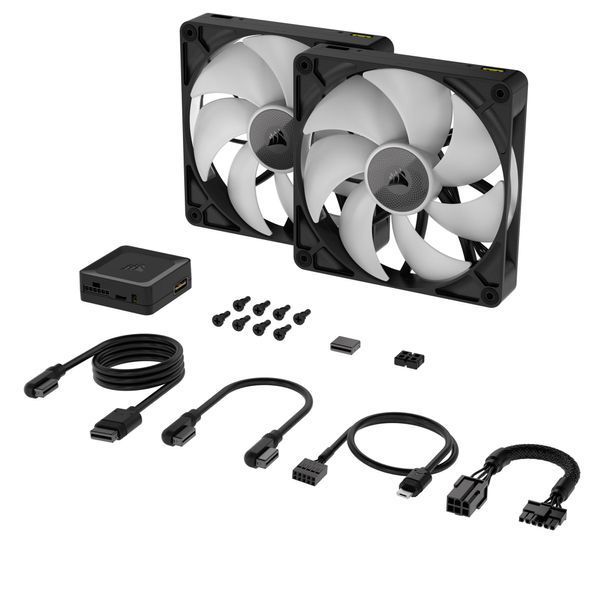 Вентилятор Corsair iCUE Link RX140 RGB PWM Dual Pack (CO-9051020-WW) 504871 фото