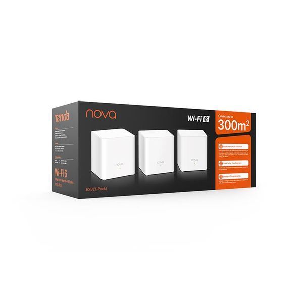 WiFi Mesh система Tenda MX3 (MX3-KIT-3) 483196 фото