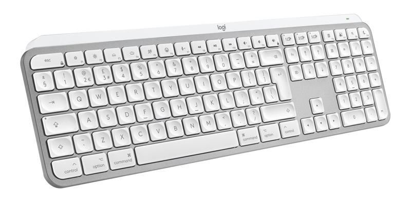 Клавiатура бездротова Logitech MX Keys S for Mac Pale Grey (920-011638) 519663 фото