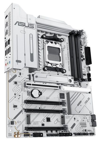 Материнська плата Asus X870 Max Gaming WiFi7 White Socket AM5 562876 фото