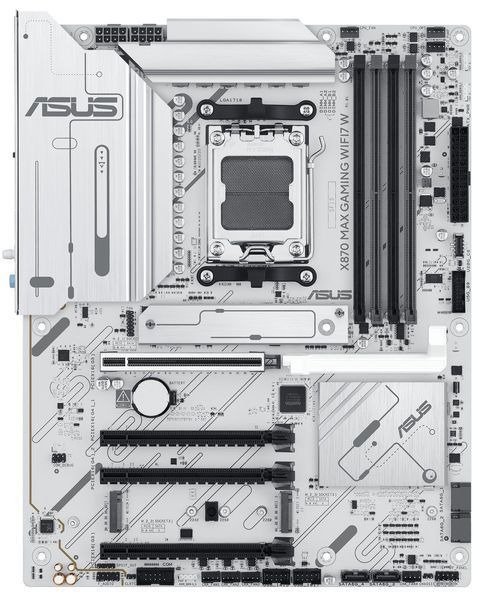 Материнська плата Asus X870 Max Gaming WiFi7 White Socket AM5 562876 фото