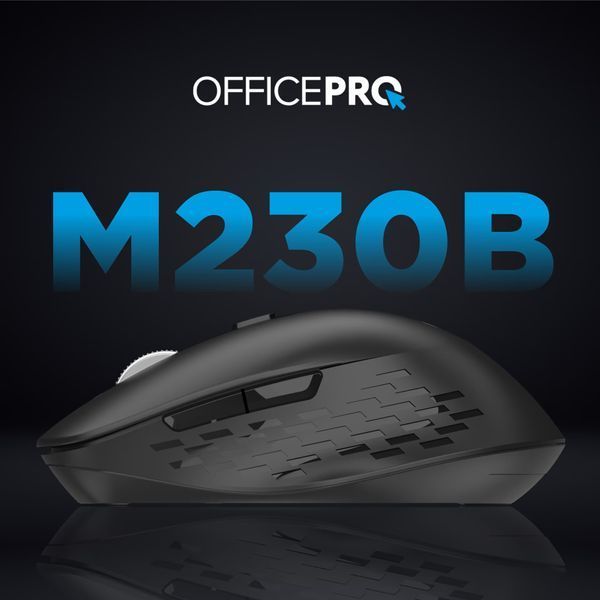 Миша бездротова OfficePro M230B Black 530653 фото